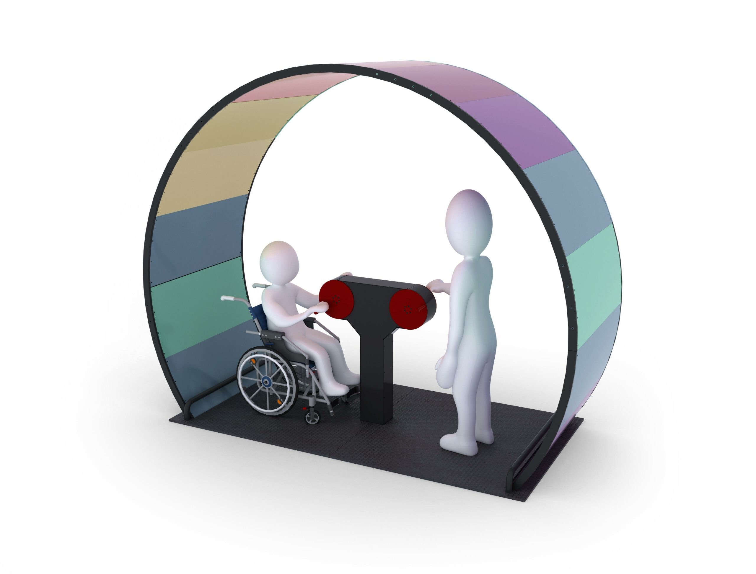 Render kołowrotka integracyjnego